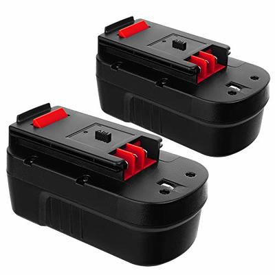 2Packs Upgraded to 4.5Ah Ni-Mh HPB18 Replacement Battery Compatible with  Black and Decker 18 Volt Battery HPB18 244760-00 A1718 FS18FL FSB18  Firestorm