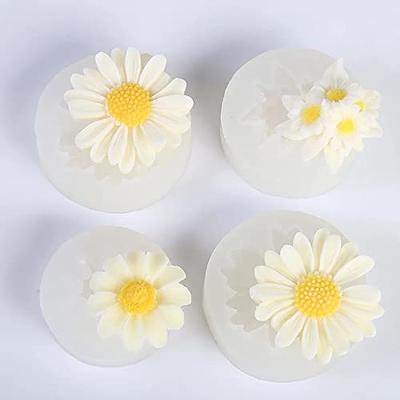  Rose Candle Mold Rose Flower Mold 3D Flower Resin Casting  Mold Soap Making Molds Silicone Mold For Candle Home Decorate Mold Candle  Making Mold 3D Animal Mold Clay Mold