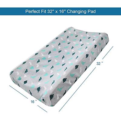 Jool Baby Changing Pad - Contoured, Waterproof & Non-Slip, Includes a Cozy,  Breathable, & Washable Cover (Gray)