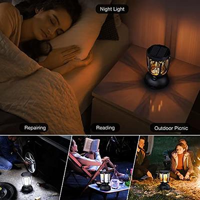 Raynic 6000 LED Camping Lantern Rechargeable, 650LM Hand Crank Solar Lantern  Lamp, Portable Battery Powered Lantern for Emergency, Power Outage,  Hurricane, Outdoors - Yahoo Shopping