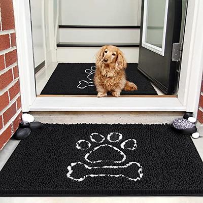 DogBuddy dogbuddy dog door mat, ultra absorbent dog mat