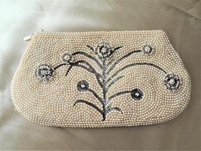 Gorgeous 1920S Art Deco French Beaded Purse Evening Bag, Pearl & Glass Beads,  Collectible Antique Purses, Bridal Handbags - Yahoo Shopping