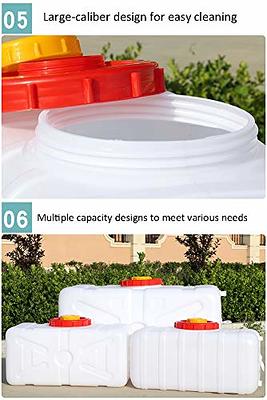 Rectangular Portable Foldable Bucket Practical with Double Carry Handle Outdoor Camping Cleaning Fishing Kitchen Bucket Household Water Bucket