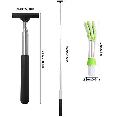 Car Side Mirror Cleaner and Car Vent Mini Duster, AIFUDA Retractable Side Mirror  Squeegee, Multipurpose Cleaning Brush Car Detail Care Brush Tool, Vehicle  Interior Exterior Accessories - Yahoo Shopping