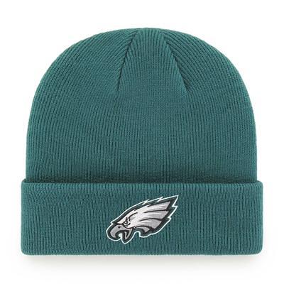 Men's '47 White Philadelphia Eagles Secondary Basic Cuffed Knit Hat