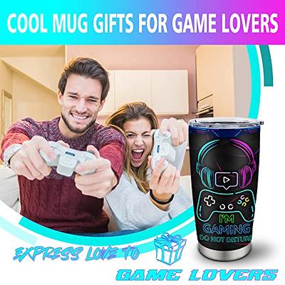 Gamer Gifts - Gifts for Teenage Boys, Girls - Cool Water Bottle with Straw  - Funny Gift for Teenager…See more Gamer Gifts - Gifts for Teenage Boys