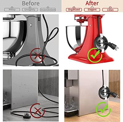 6pcs Kitchen Appliance Cord Organizer - Stick On Cord Holder For Mixer,  Coffee Maker, Air Fryer And More - Wire Keeper Cable Management Accessory