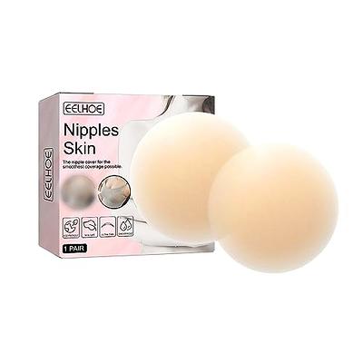 Silicone-Women'S Reusable Nipple Cover Silicone Nipple Pad