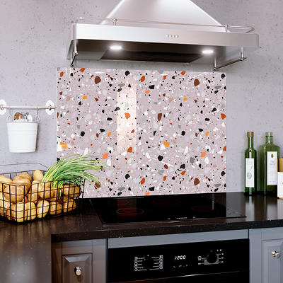 Tempered Glass Stove Backsplash Panel, Stove Back Cover, Kitchen Decor,  Stove Top Cover, Kitchen Backsplash Tile, Chopping and Noodle Board 