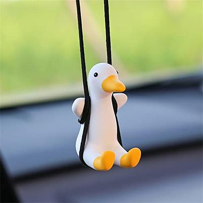  Yohooo Swinging Duck Car Hanging Ornament,Car Mirror