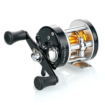  HEWEIU Baitcasting Fishing Reel with Two Spools