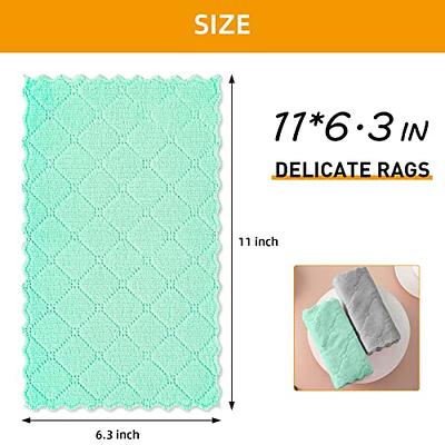 Patelai 12 Pieces Kitchen Dish Cloths for Washing Cleaning Absorbent Dish  Rags Drying Dish Towels for Scrubbing Wipe Glass Home and Household