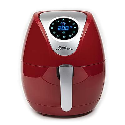 Power Air Fryer XL (3.4 QT Deluxe, Red) 