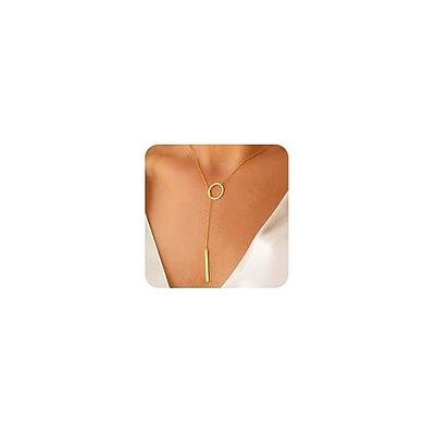 Women Fashion Trendy Necklace Chains for Pendants Necklace Wedding  Anniversary Bride Necklace Zirconia Gift Fashion Dainty Layered Initial  Necklaces