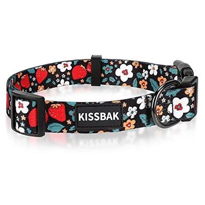  Dog Collar for Small Medium Large Dogs Pet Collars Girl Boy,  PU Stamping Leather Plaid Dogs Collar Adjustable Chihuahua Teacup Yorkie  Puppy Collar Cats (Medium (Neck 11-13in), Coffee) : Pet