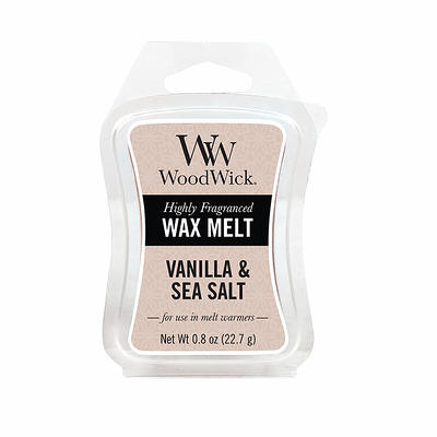 WOODWICK VANILLA & SEA SALT WAX MELTS 3 OZ - LOT OF 2 BRAND NEW