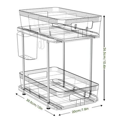  NIHEHAG Large 3 Tier Under Sink Organizers and