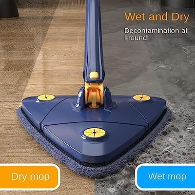 Electric Floor Mops Round Spin Mop Cleaning Brush 180-degree Rotation Floor  Cleaning Bathroom Kitchen Cleaning Tools Set