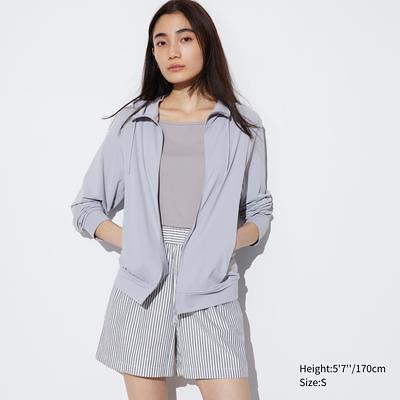 Uniqlo AIRism Mesh UV Protection Full-Zip Hoodie