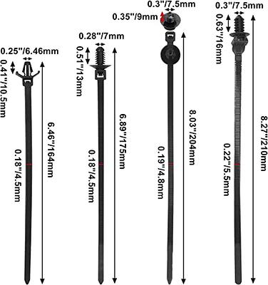 5.5 Inch Zip Ties - Cable Ties And More