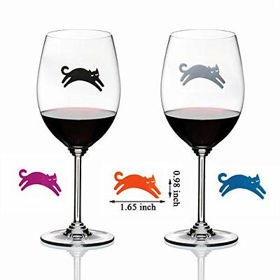 WZT 30 Pieces Silicone Drink Markers Wine Glass Markers Wine Charms Wine  Glass identifier for Bar Party Family Drink Charms Multi，Dinner Parties -  Yahoo Shopping