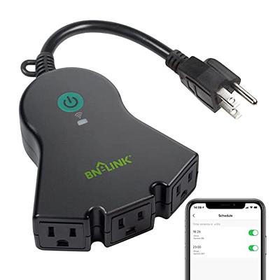 New Vivitar Waterproof Outdoor Smart Plug Alexa & Google Assistant