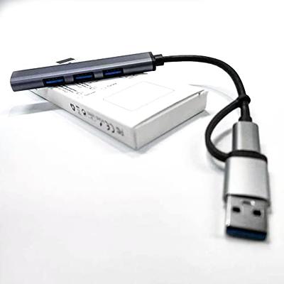 Mini USB C Hub Adapter Dongle for MacBook Air 2023-2018 and MacBook Pro 13  M2 2022-2016, MacBook Air USB Adapter with 4K HDMI, 100W PD, 40Gbps TB3