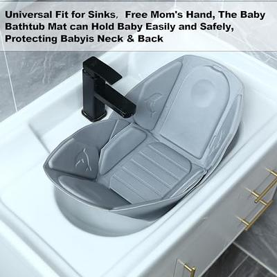 Baby Soft Sink Baby Bath Mat - Baby Bath Cushion for Travel - Baby Sink Bathtub  Pad Foldable - Newborns Bathtub Cushion Easy to Clean - Yahoo Shopping
