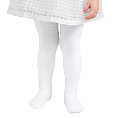 Visland Baby Tights Baby Girls Non-Slip Plain Leggings Seamless Cotton  Stockings Pantyhose Newborn Infant Toddler,2-12 years 