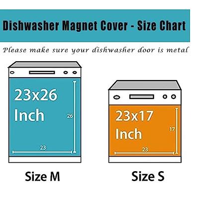 Valentines Day Red Car Dishwasher Magnet Cover 23x26inch, Heart Cute  Vintage Magnetic Stickers Kitchen Appliances Door Decal Panels for  Refrigerator Washing Machine Decorative Covers - Yahoo Shopping