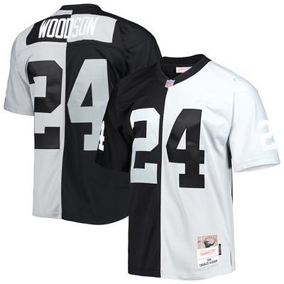 Men's Mitchell & Ness Deion Sanders Black/Red Atlanta Falcons Big & Tall  Split Legacy Retired Player Replica Jersey