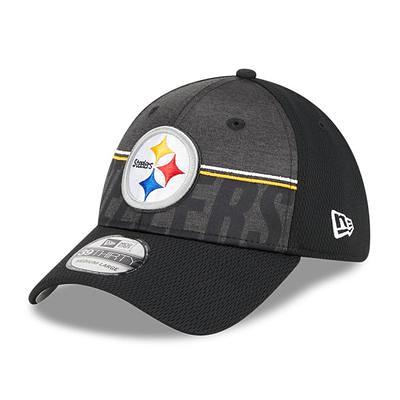 Pittsburgh Steelers New Era 2022 NFL Training Camp Official Coach 39THIRTY Flex  Hat - Gray