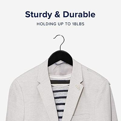 Samsarc Wooden Hanger - Suit Hangers for Men Non Slip - Luxury