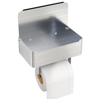 Dracelo Wall Mounted Stainless Steel Toilet Paper Holder Toilet