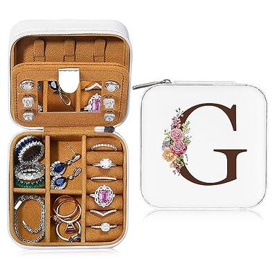 Parima Small Travel Jewelry Box Jewelry Case Organizer - Mini