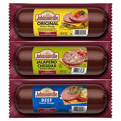 Hickory Farms Smoked Sausage and Cheese Bundle of 5 Items, Summer