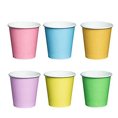 300 Count 3 oz. White Paper Cups, Small Disposable Bathroom, Espresso,  Mouthwash Cups