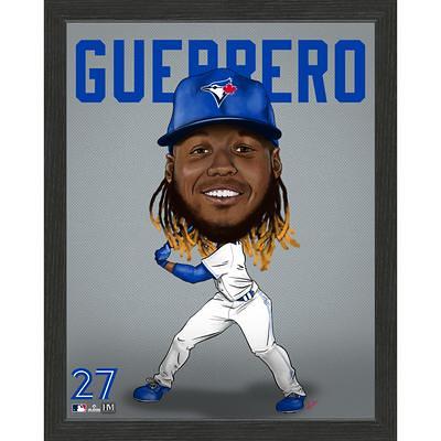 Vladimir Guerrero Jr. Toronto Blue Jays Autographed Baseball - Art by Stadium Custom Kicks Limited Edition #1 of 1 RG13309144