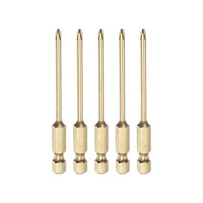 REXBETI 20 Piece Bronze Hex Head Allen Wrench Drill Bit Set