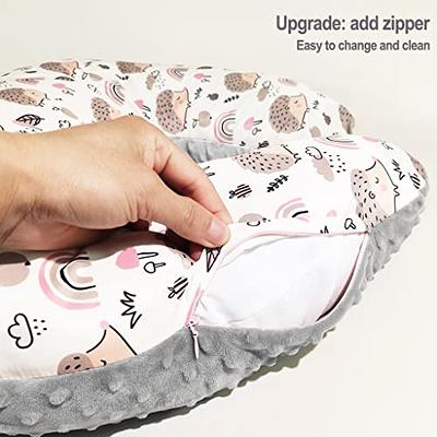 Pharmedoc Nursing Pillow and Positioner, Breastfeeding and Bottlefeeding  Pillow, Removable and Washable Cover, Soft and Breathable Fabric, Baby  Shower