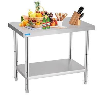 Commercial Work Table, Food Prep Work Tables