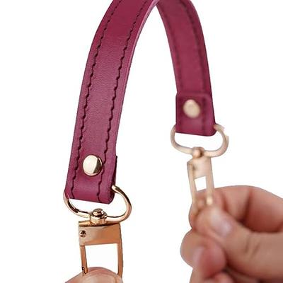 Pink Croc Leather Vintage Strap, Design Strap For Bags, Waxed & Croc  Leather, Replacement Strap, Shoulder Bag Handle, Purse - Yahoo Shopping