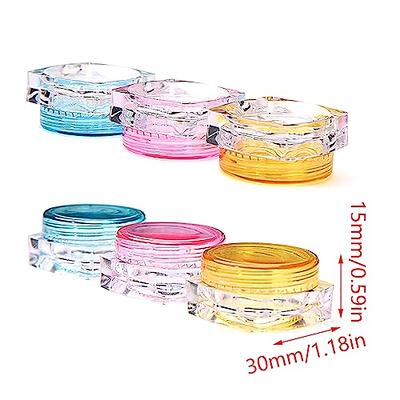 100 Pieces Empty Makeup Jars 15g Cosmetic Containers with Lids Leak Proof  Refillable Bottles Little Acrylic Jars with Lids