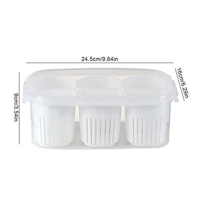 BestAlice Food Storage Containers with Lids, 6PCS Removable