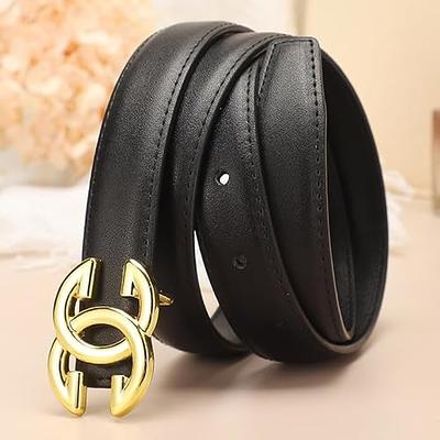 Black & Gold 'G' Fashion Belt Buckle