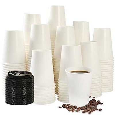 Lamosi 240 Pack 12 OZ Paper Cups, Disposable Coffee Cups, Paper Coffee Cups  12oz, Hot/Cold Beverage Drinking Cups for Water Juice or Tea, Perfect for