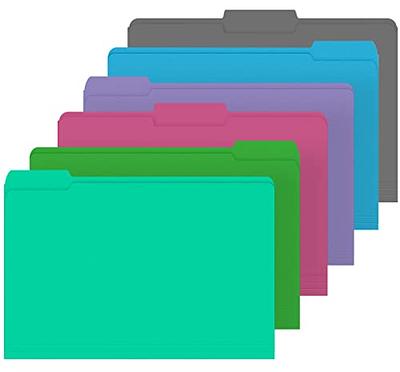 EOOUT 30pcs Colored File Folders, 9'' x 11.6'' Manilla Folders, Plastic  File Folders, 3 Tab Poly Folder, 6 Colors with 40pcs Erasable Category  Labels, for School and Office Supplies - Yahoo Shopping