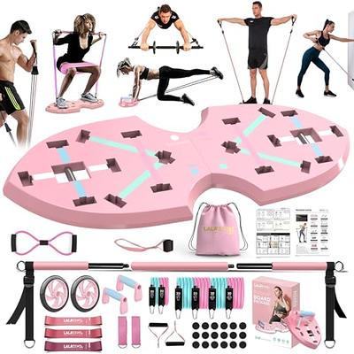 LALAHIGH Home Workout Equipment for Women, Multifunction Push Up Board,  Portable Home Gym System with Resistance Bands,Ab Roller Wheel, and 20 Gym  Accessories, Professional Strength Training Exercise - Yahoo Shopping