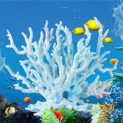 Anvazise Aquarium Artificial Resin Coral Fish Tank Non-toxic Landscape  Underwater Decor color 2