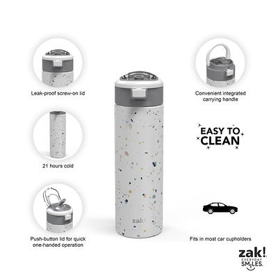 Zak Designs Antimicrobial 14-oz. Stainless Steel Vacuum Insulated